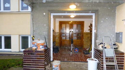 2015 Úprava hlavního vhodu.JPG